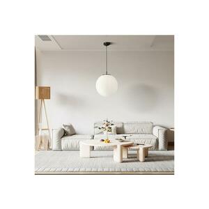 Searchlight 6088 - Csillár zsinóron ATOM 1xE27/60W/230V fehér/fekete 6088 kép