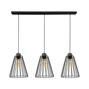 DO19319304 - ORAZIO 3 ágú függeszték 3xE27/60W/230V fenyő DO19319304 kép