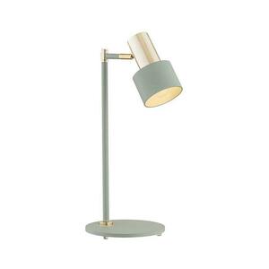 Argon 4276 - Asztali lámpa DORIA 1xE27/15W/230V zöld/sárgaréz 4276 kép
