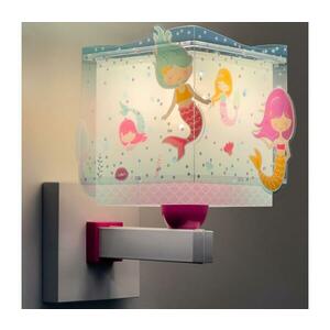 Dalber 63449 - Gyermek fali lámpa MERMAIDS 1xE27/60W/230V 63449 kép
