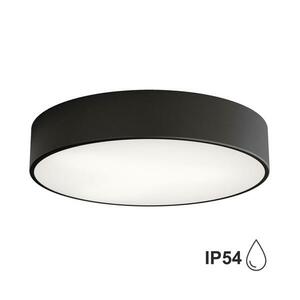 Fürdőszobai mennyezeti lámpa érzékelővel CLEO 3xE27/24W/230V átmérő 40 cm fekete IP54 5907623600059 kép