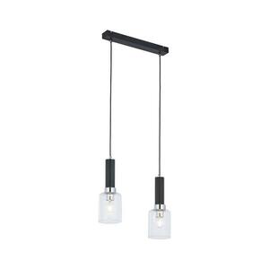 Jupiter 1868 - TU2 - Csillár zsinóron TULUZA 2xE27/60W/230V ezüst 1868 kép