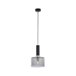 Jupiter 1858 - VA1 - Csillár zsinóron VANES 1xE27/60W/230V ezüst/fekete 1858 kép