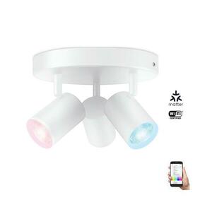 WiZ - LED RGBW dimmelhető spotlámpa IMAGEO 3xGU10/4, 9W/230V fehér Wi-Fi 8719514554511 kép