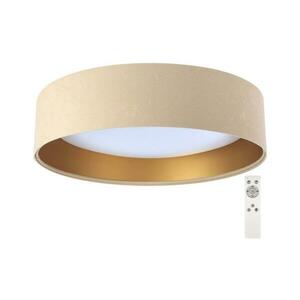 LED állítható fényerejű mennyezeti lámpa SMART GALAXY LED/24W/230V bézs/arany + BG-BS0290 kép