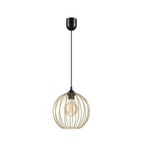 Csillár zsinóron ZOYA 1xE27/60W/230V sárgaréz LM-1.162/ZŁOTY PIASKOWY kép