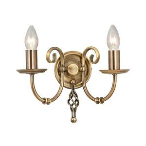 Elstead - Fali lámpa ARTISAN 2xE14/60W/230V arany ART2-AGD-BRASS kép