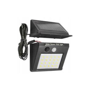 LED napelemes fali lámpa érzékelővel és külső panellel LED/0, 55W/3, 7V IP44 SOLAR 1 EXT kép