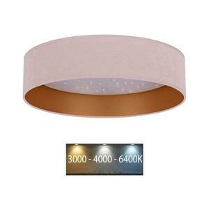 Brilagi - LED Mennyezeti lámpa VELVET STAR LED/24W/230V á. 40 cm rózsaszín/arany kép