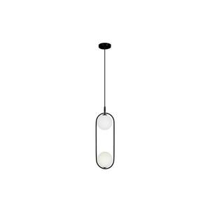 Csillár zsinóron CORDEL 2xG9/28W/230V fekete 32-10155 kép