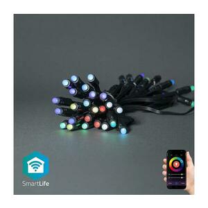 WIFILP01C48 - LED RGB Kültéri karácsonyi lánc 48xLED 13, 8m IP65 Wi-Fi Tuya WIFILP01C48 kép