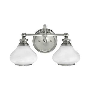 Elstead Hinkley HK-AINSLEY2-BATH - LED Fali lámpa AINSLEY 2xG9/3, 5W/230V króm HK-AINSLEY2-BATH kép
