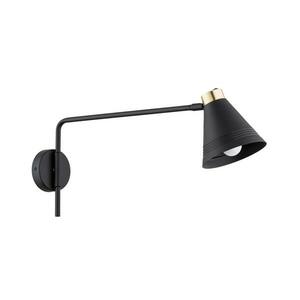 Argon 8009 - Fali lámpa AVALONE 1xE27/15W/230V 57 cm fekete/arany 8009 kép