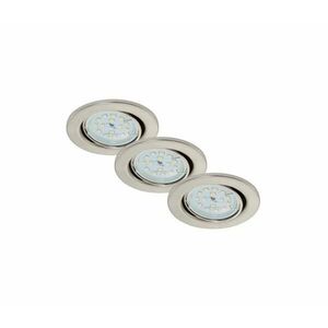 Briloner 7220-032-KÉSZLET 3x LED Fürdőszobai beépíthető mennyezeti lámpa FIT 1xGU10/5W/230V 7220-032 kép