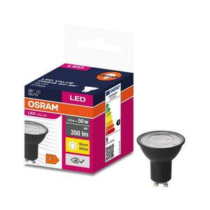 LED Izzó VALUE PAR16 GU10/4, 5W/230V 2700K 36° fekete - Osram 4058075766334 kép