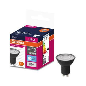 LED Izzó VALUE PAR16 GU10/6, 9W/230V 6500K 36° fekete - Osram 4058075766570 kép