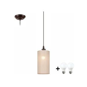 LED Csillár zsinóron NOEL MINI 1xE27/60W/230V bézs LM-1.164/BEŻ kép