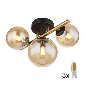 Globo 56135-3W - LED Felületre szerelhető csillár RIHA 3xG9/3, 5W/230V réz 56135-3W kép