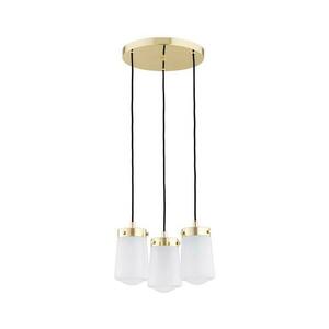 Argon 6164 - Csillár zsinóron PASADENA 3xE27/15W/230V arany/fehér 6164 kép
