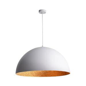 SFERA függeszték 1xE27/60W/230V, 50 cm, fehér/ réz színű 30140 kép