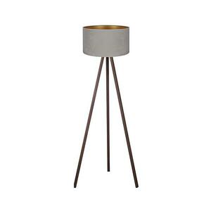 BRILAGI - Állólámpa VELVET 1xE27/60W/230V barna/szürke AS0464+DU82498 kép