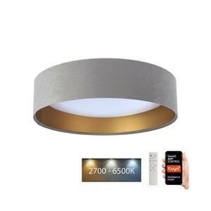 LED Mennyezeti lámpa SMART GALAXY LED/24W/230V Wi-Fi Tuya szürke/arany + távirányító kép