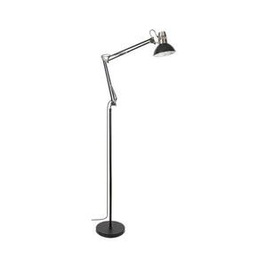 Rabalux 2196 - ARISTEO állólámpa 1xE27/40W/230V fekete/fényes króm 2196 kép