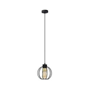 Csillár zsinóron STARLIGHT 1xE27/15W/230V fekete/arany W-KM 1399/1 BK+GO kép