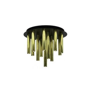 Markslöjd 108504 - Mennyezeti lámpa GOCCE 13xG9/10W/230V arany/fekete 108504 kép