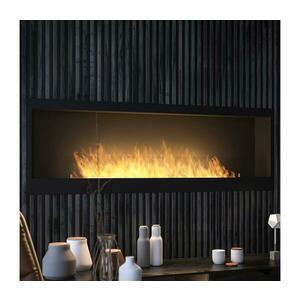 InFire - Beépített BIO kandalló 150x50 cm 4, 2kW fekete INSIDE 1500 kép