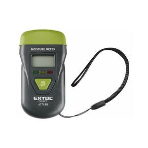 Extol - Páratartalom mérő LCD kijelzővel 4xLR44 417440 kép