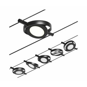 Paulmann 94418 - Teljeskörű ROUNDMAC huzalos világítási szett 5xLED/4, 5W 230V fekete 94418 kép