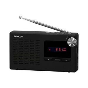 Sencor - Hordozható PLL FM rádióvevő 5W 800 mAh 3, 7V USB és MicroSD 35053313 kép