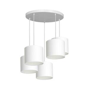 Csillár zsinóron ARDEN 5xE27/60W/230V fehér 3431 kép