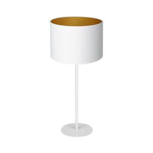 Asztali lámpa ARDEN 1xE27/60W/230V á. 25 cm fehér/arany 3452 kép
