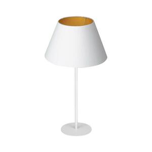 Asztali lámpa ARDEN 1xE27/60W/230V á. 30 cm fehér/arany 3458 kép