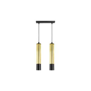 HEXE Csillár zsinóron PRESCOT 2xGU10/40W/230V arany 0044 kép