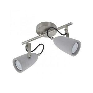 Briloner 2529-022 - LED Spotlámpa THIMBLE 2xGU10/5W/230V beton 2529-022 kép