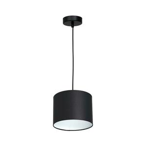 Csillár zsinóron ARDEN 1xE27/60W/230V á. 18 cm fekete/fehér 3471 kép