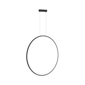 LED csillár acélkábelen SATURNO LED/46W/230V átm. 80 cm IP44 fekete ML8856 kép