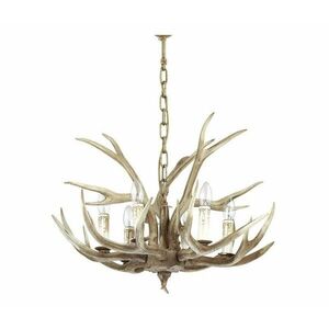Ideal Lux - Csillár láncon CHALET 6xE14/40W/230V agancsok 115498 kép
