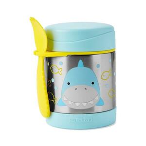 Skip Hop - Ételtartó termosz kanállal/villával ZOO 325 ml cápa 9I240510 kép