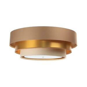 TRINITI mennyezeti lámpa 2xE27/60W/230V barna/arany/beige 050-2EP-089 kép