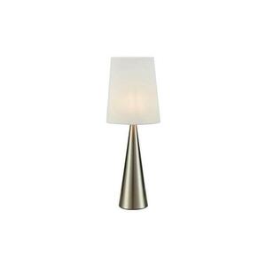 Markslöjd 108624 - Asztali lámpa CONUS 1xE14/40W/230V fehér/matt króm 108624 kép