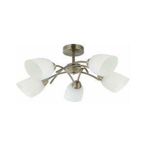 Felületre szerelhető csillár DONNA 5xE27/60W/230V patina LM-5.169 kép