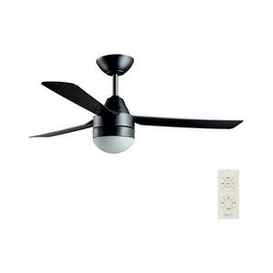BAYSIDE 531018 - Mennyezeti látor MEGARA 2xE14/15W/230V fekete + távirányító 531018 kép