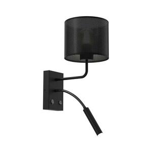 Fali lámpa LOFT SHADE 1xE27/60W+1xG9/8W/230V fekete 5232 kép