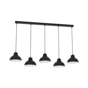 Csillár zsinóron SVEN 5xE27/15W/230V fekete 9096 kép