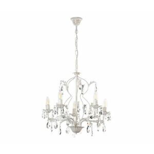 ONLI - Csillár láncon TERESA 5xE14/6W/230V fehér 4670/5A kép