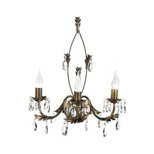 ONLI - Fali lámpa TERESA 3xE14/6W/230V bronz 4670/AP3 kép